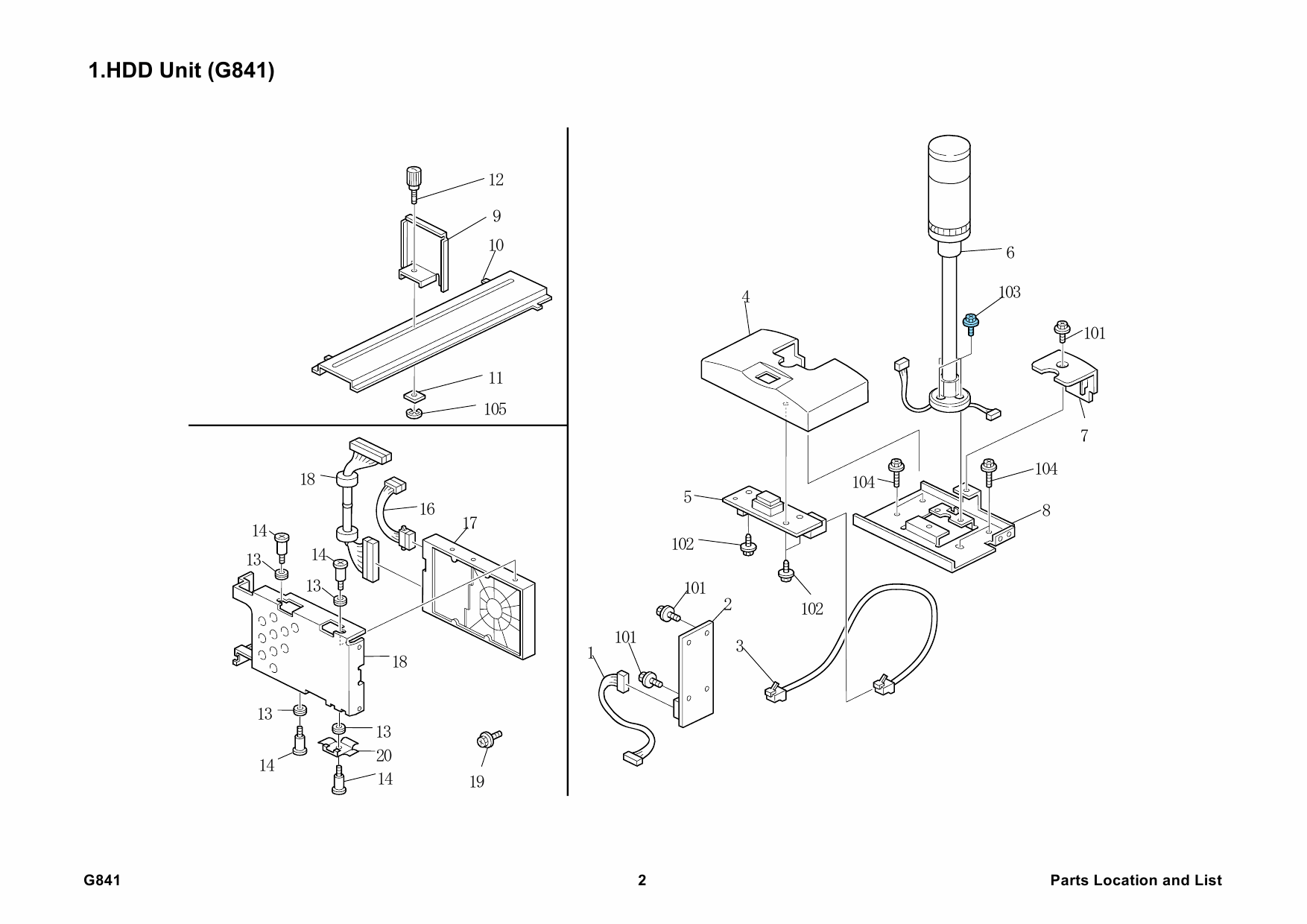 RICOH Options G841 PRINTER-HDD-TYPE-8100 Parts Catalog PDF download-2 RICOH Options G841 PRINTER-HDD-TYPE-8100 Parts Catalog PDF download-2
